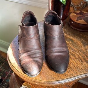 Franco sarto leather booties